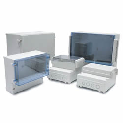 DCXXX SERIES (IP65, DUAL COMPARTMENT ENCLOSURE)